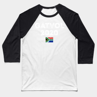 Gatvol 2020 South Africa Flag Baseball T-Shirt